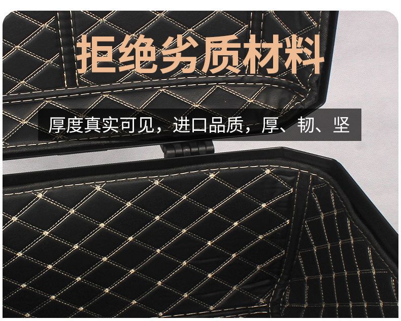 Motorcycle trunk large capacity trunk scooter electric car trunk large universal non-aluminum alloy tail box