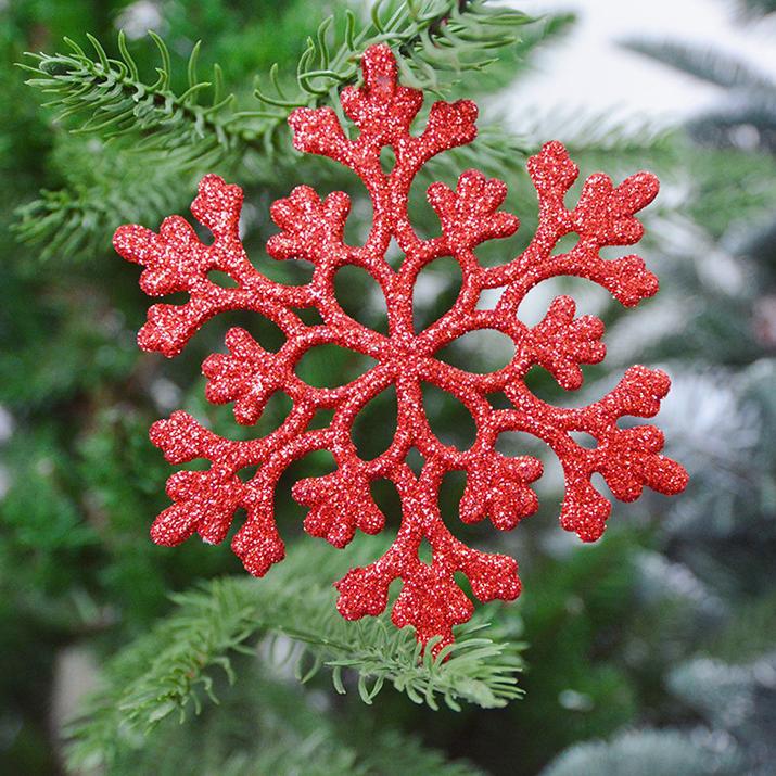 起爆金5cm 7cm 10cmクリスマスツリー藤条クリスマス雪花雰囲気装飾ストラップクロスボーダー工場直販|undefined