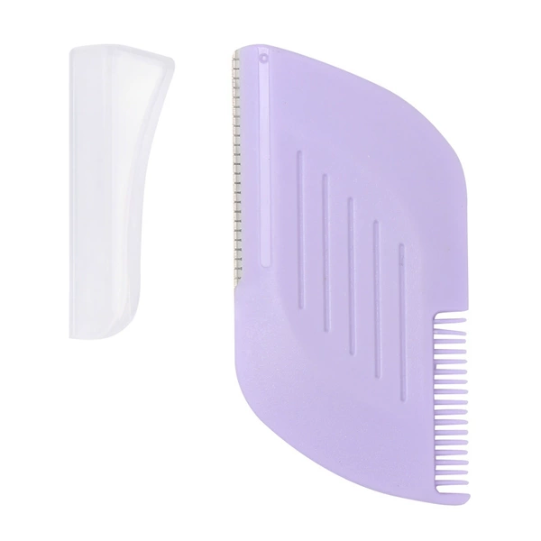 Purple diamond belt comb
