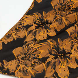复古黄提花●织花面料汉服旗袍连衣裙春夏手工DIY包包设计师布料