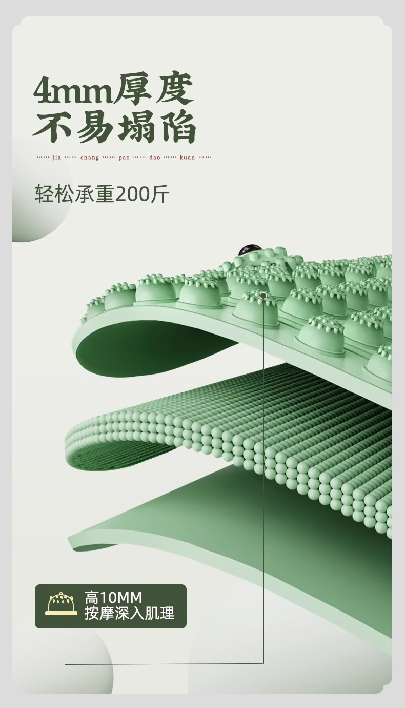 指压板足底穴位按摩垫通经络硅胶趾压板足疗养生硅胶指压板-阿里巴巴