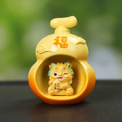 Pixiu Car Ornament Creative Car ornaments - gourd-pixiu-ornaments-model-b-both-fortune-and-fortune