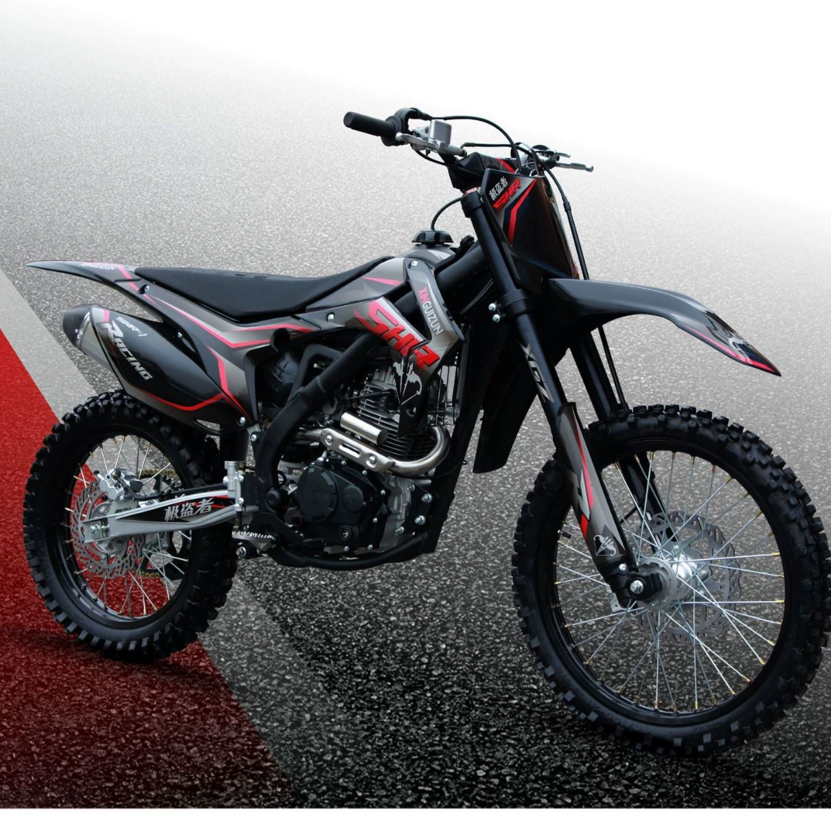 Новый Guan? Extreme stole SHR-1 внедорожный мотоцикл высокий гоночный Domestic CRF Titan внедорожный гонок 250cc