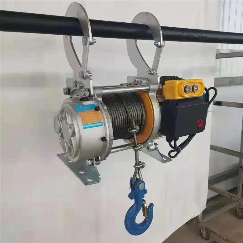 多功能提升机220V家用快速卷扬机1吨2吨电动葫芦380V建筑装修吊机