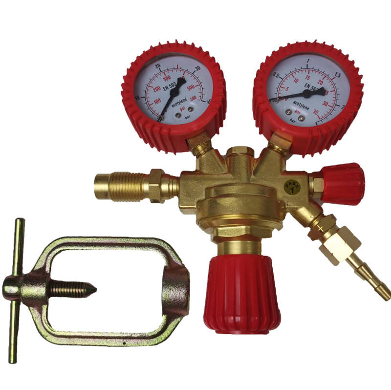 意式乙炔减压器 GLOOR氧气表 瑞士ZINSER乙炔氧气CO2减压器乙炔表