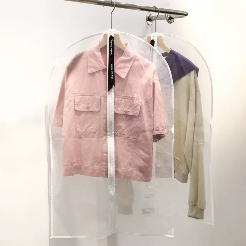 Transparent dust cover, uniform, dustproof down jacket, storage system, custom-made
