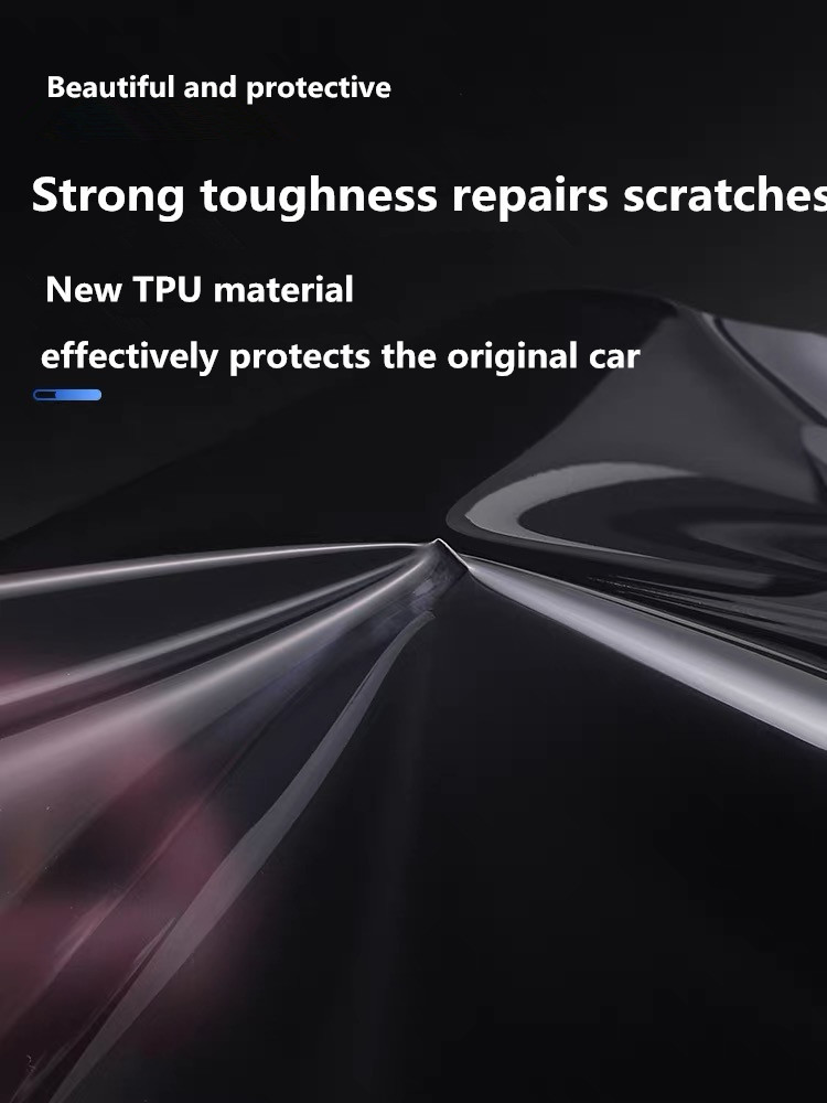 TPU car import light film, color-changing, blackened, light black, headlight and taillight protective film, rear light car film, color-changing film