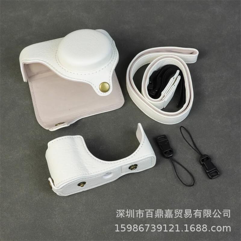 Suitable for Panasonic Zs99 Camera Bag Tz99 Leather Protective Case Shell Base Opening Leather Case