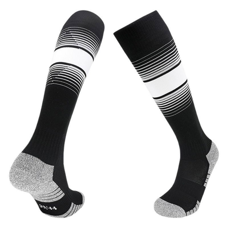 Anti-Odor Football Socks, Antibacterial, Non-Slip, Towel-Soled Training Socks, Professional Sports Socks, Breathable, Sweat-Absorbent Long Socks Wholesale