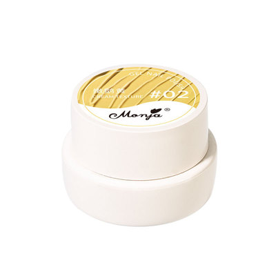 Monja60色整套固态罐装指甲油胶奶油胶2024年新款彩绘胶