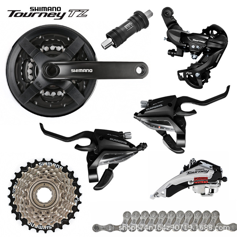 Ximano M315 kit 7 velocidades 21s bicicleta de montaña velocidad variable volante pequeño kit mediano 4 piezas conjunto 3 piezas