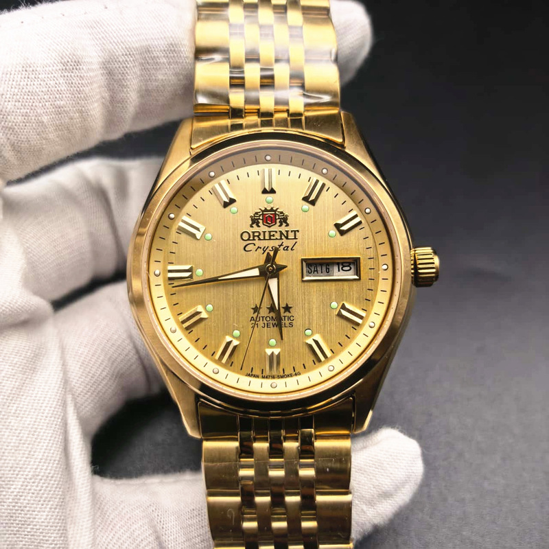 Japanese Genuine Shuangshi Men's Fully Automatic Mechanical Watch with Transparent Back, Luminous, Waterproof, Large Dial, Samsung Watch 42mm