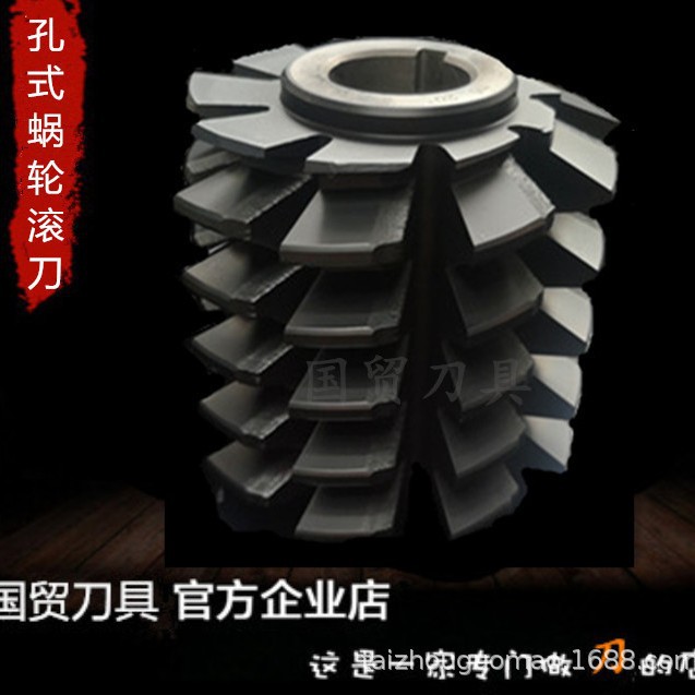 齿轮滚刀齿轮铣刀蜗轮滚刀花键滚齿刀m1m2m3m4m5m62030度非标定做
