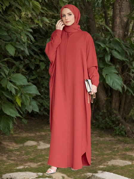 Brick red