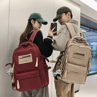 2023 New Arrival Backpack Men's Trendy Cool Graffiti Junior Senior high school Student Schoolbag Women's Large Capacity Couple Campus Backpack