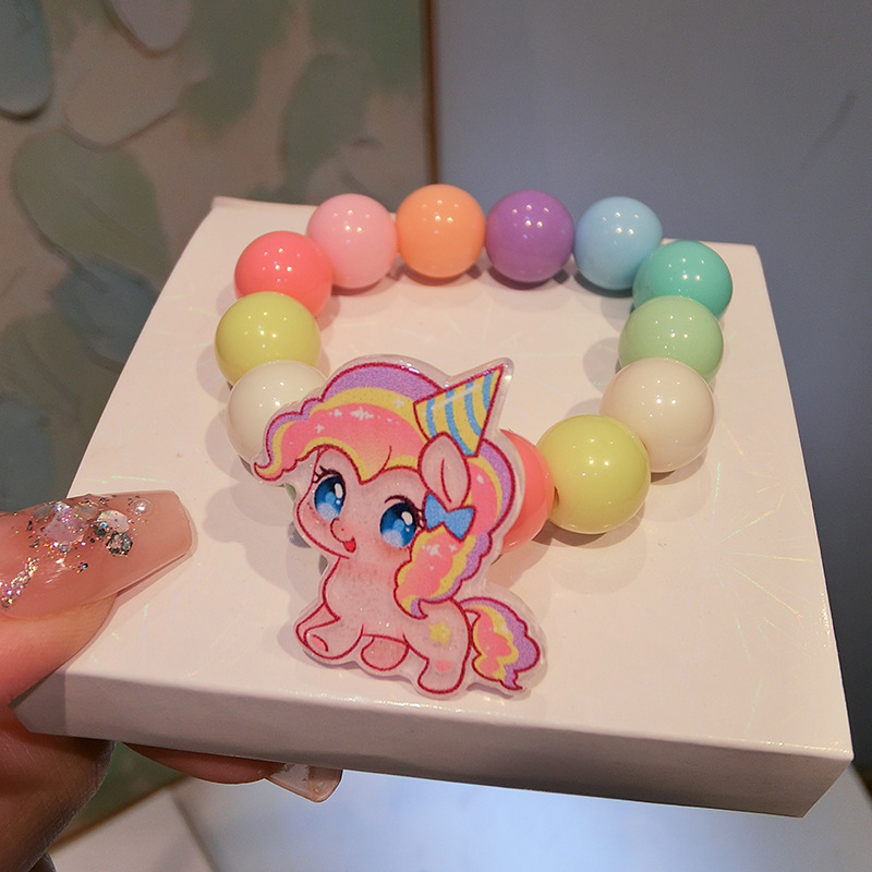 Cute children's elastic cartoon jewelry