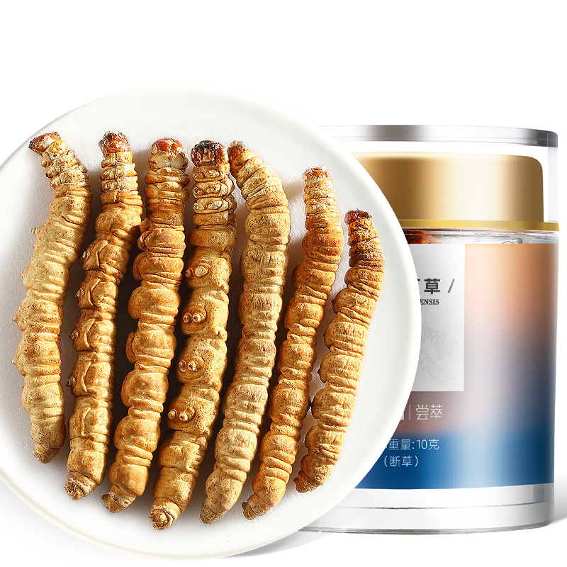 【杞里香】冬虫夏草 10g罐装断草青海冬虫夏草虫草冬虫草玉树送礼