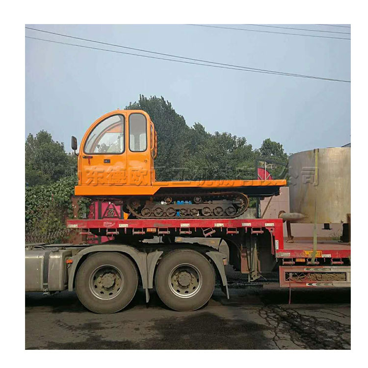 山地橡胶履带运输车 单杠小型柴油农用装运车 水田沙漠装载设备