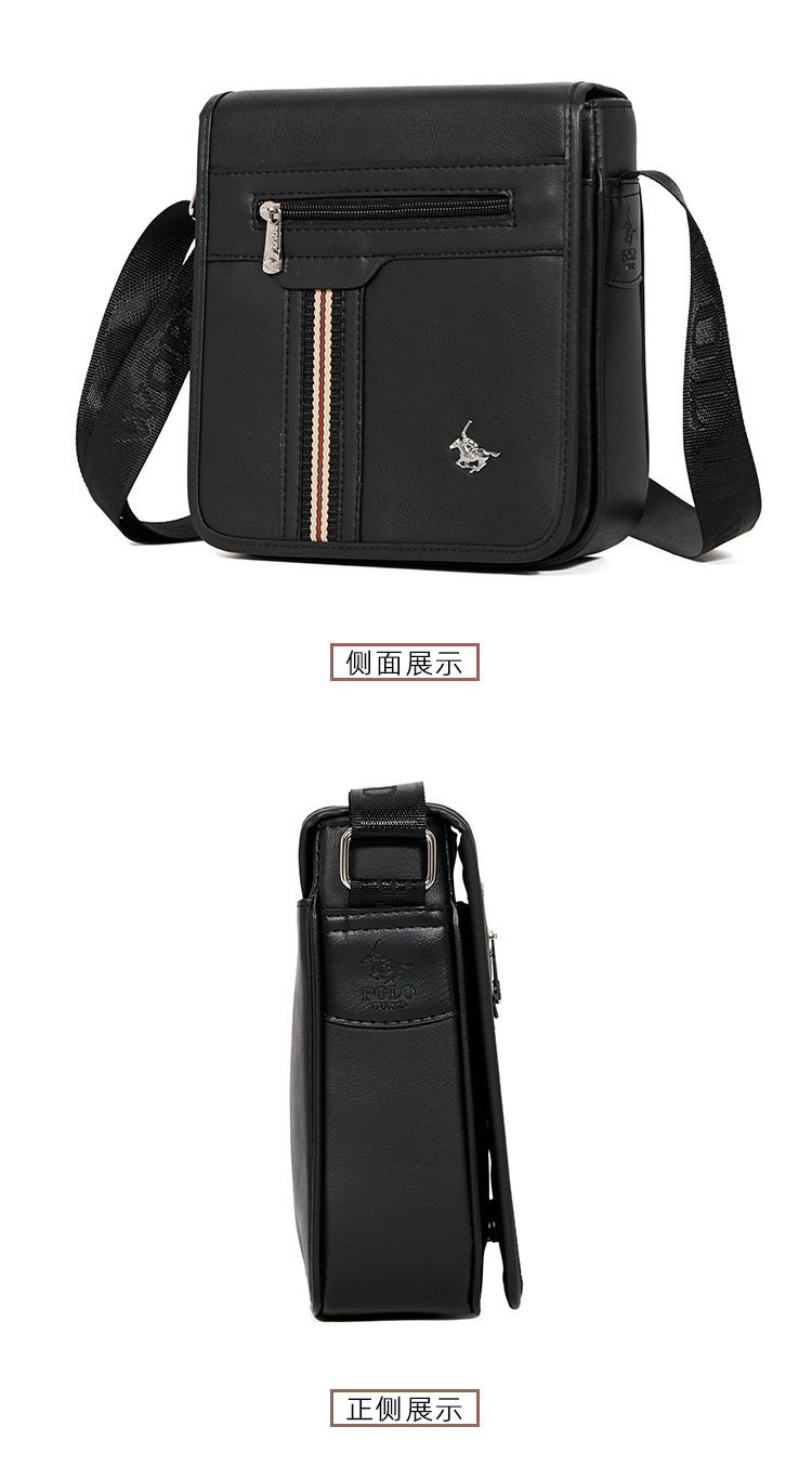 Japanischer und koreanischer neuer Stil Herren Modemarke Schultertasche modische kleine Tasche Mini-Rucksack leicht einfach bequem Crossbody-Tasche Geschäftstasche