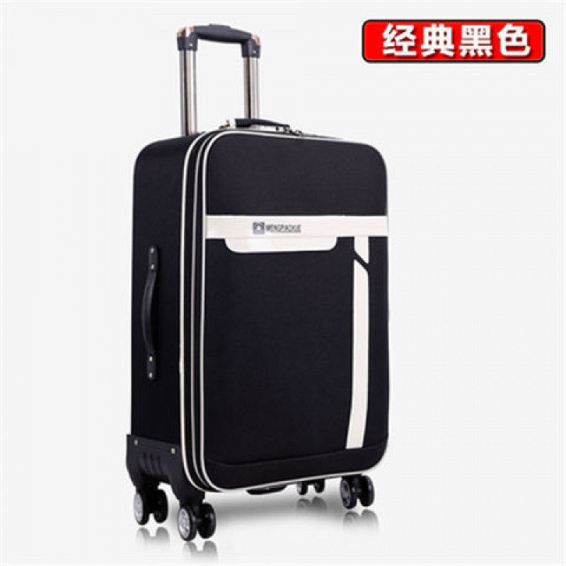 Oxford maleta de tela universal rueda caja de viaje para estudiantes de sexo masculino y femenino caja de cifrado caja de tela pulgada pulgada