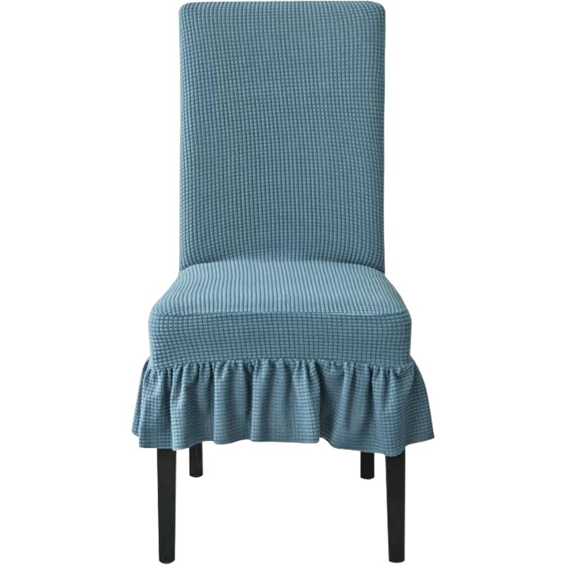 Wholesale Four Seasons Universal Hotel Chair Cover Skirt Chair Cover Universal Stretch Thickened Dining Table Chair Cover Household Seat Cover