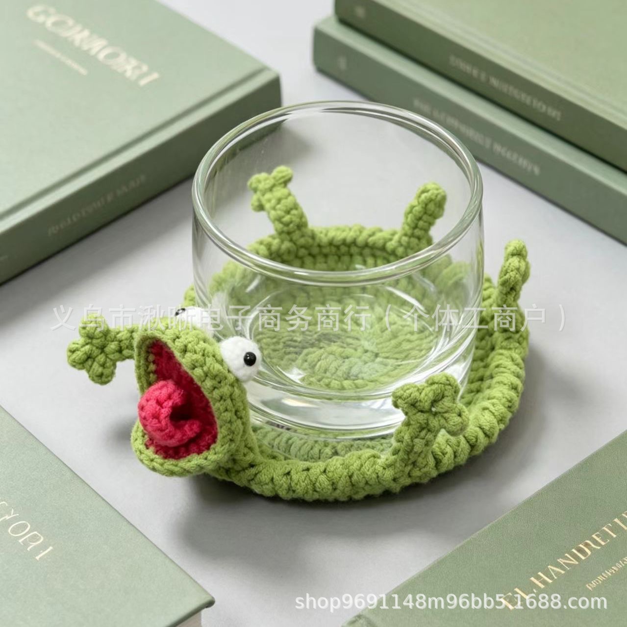 Productos ganchos descomprimidos para cojines de tazas de animales, ardilla, rana, tortuga, aislamiento térmico extraño, cojines de agujas de acoplamiento image 20