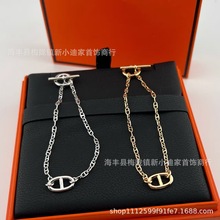 爱家猪鼻子手链V金粗链条CNC高级精工版本高端质感 工厂直销批发