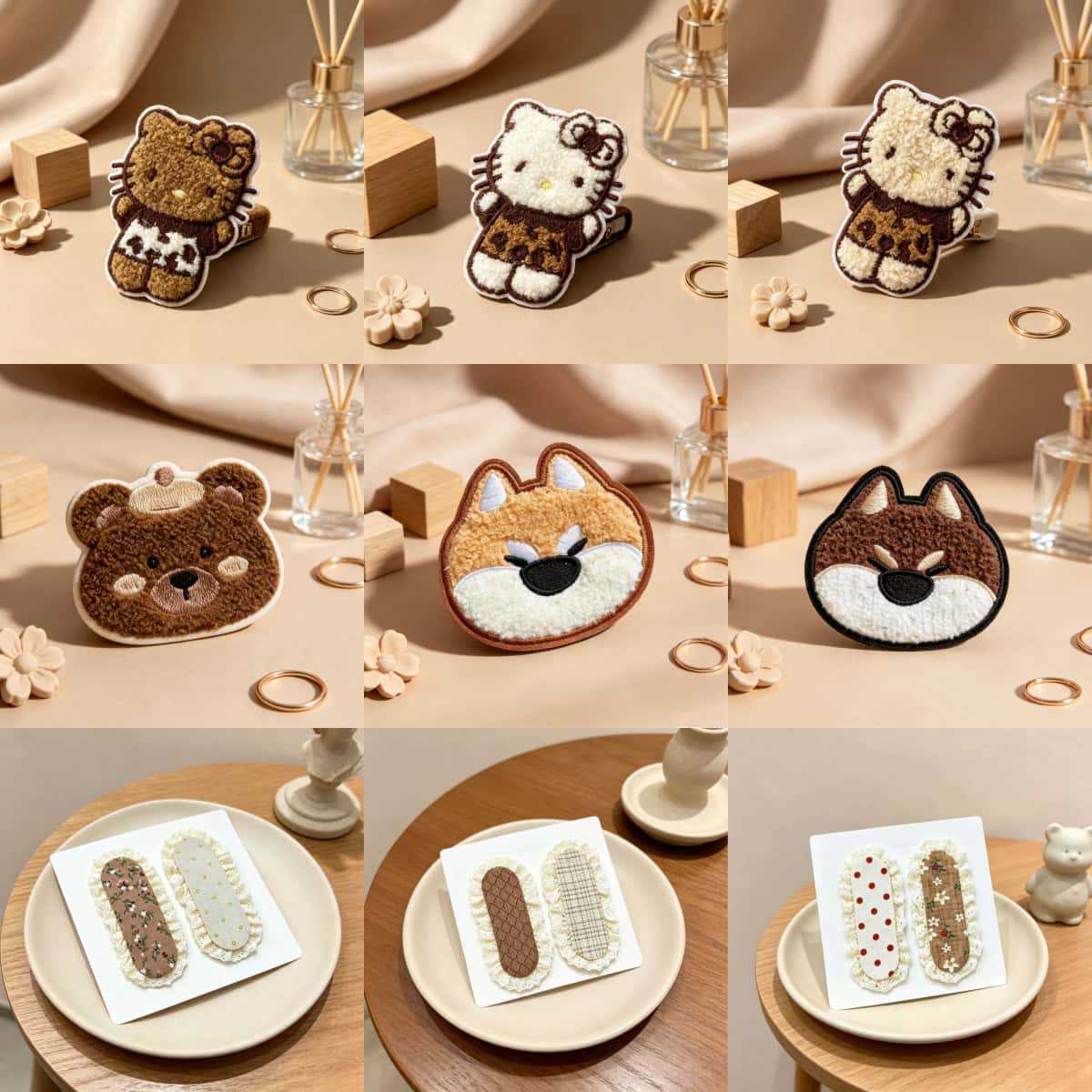 Sweet bangs hair sticker, hair band, forehead bangs and stray hair organizer, hair accessory for girls and children