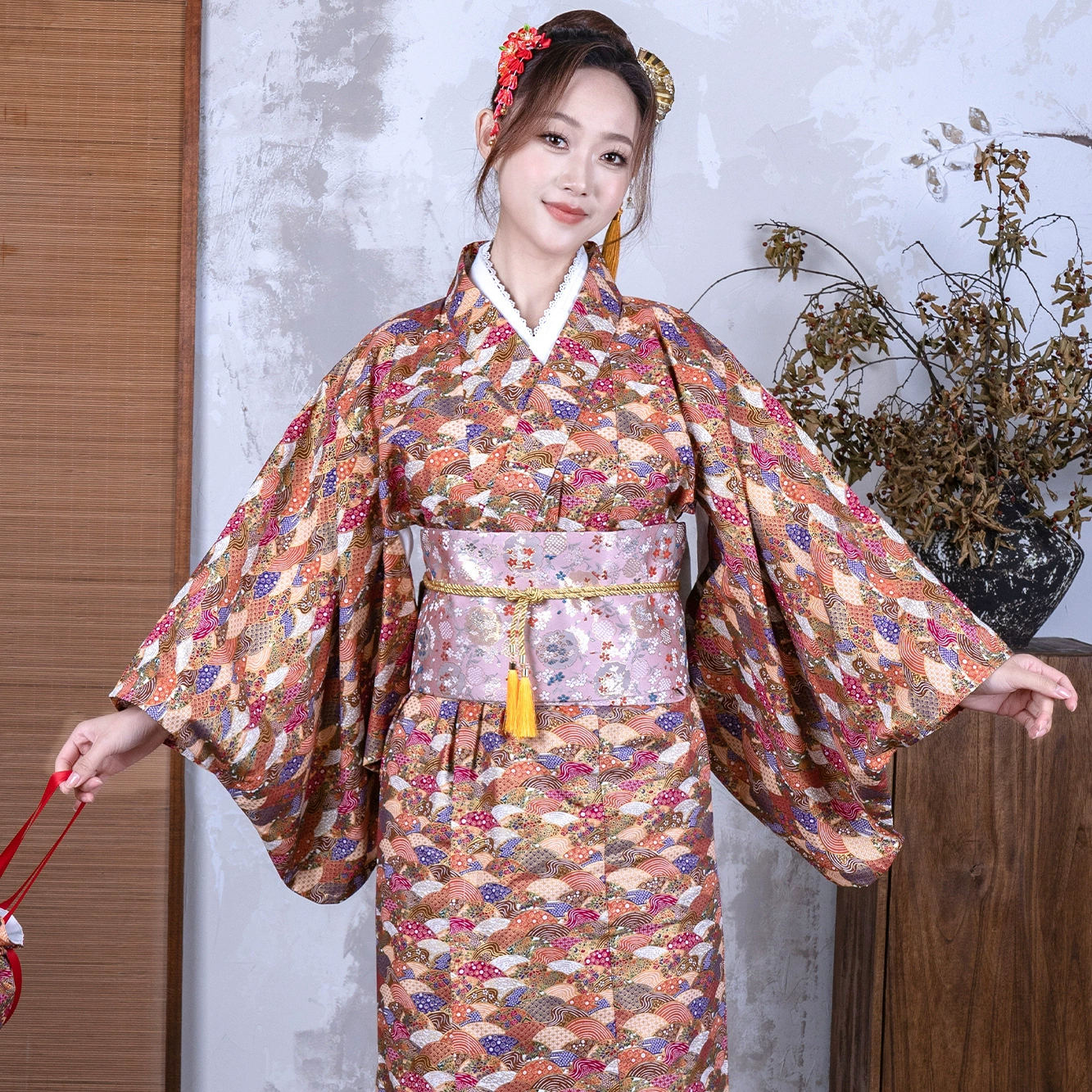 Ханада Хонг Кимоно японский сценарий убивает японский магазин