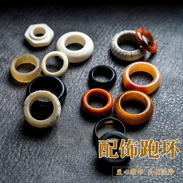 2022 New Bone Products Running Ring Buddha Beads Accessories Camel Bone Cow Bone Ethnic Wind Return Dragon DIY Accessories