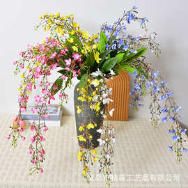 仿真高品质垂丝茉莉 小众花材 线条 仿真手捧花设计 拍照道具