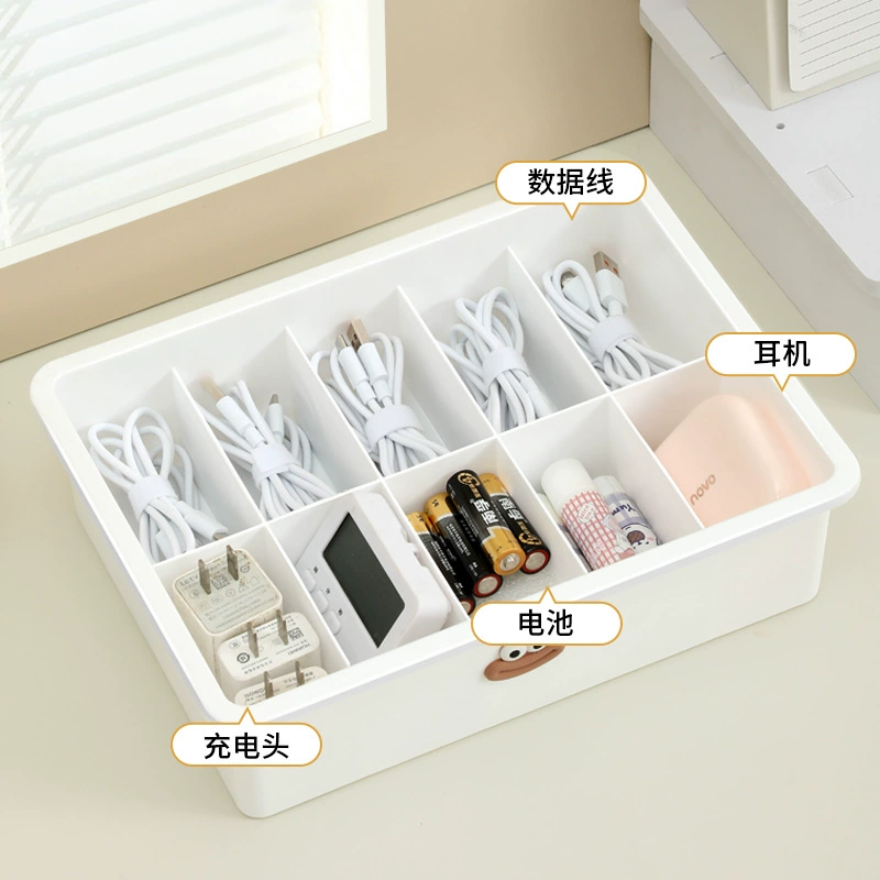 Storage box, mobile phone, charger, universal storage system