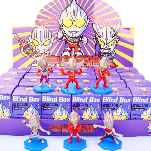 Cosmic Hero Hand-made Blind Box Animation Cartoon New Novelty Primary School Gift Children's Toy Doll Wholesale