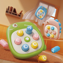 儿童玩具恐龙打地鼠宝宝按按乐益智玩具早教亲子互动解压神器批发