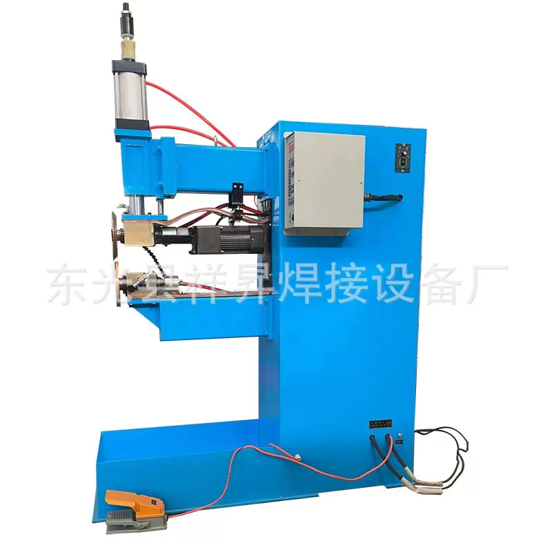 中频逆变直流滚焊机160KVA滚轮式钛合金薄板电阻缝焊机横缝滚焊机