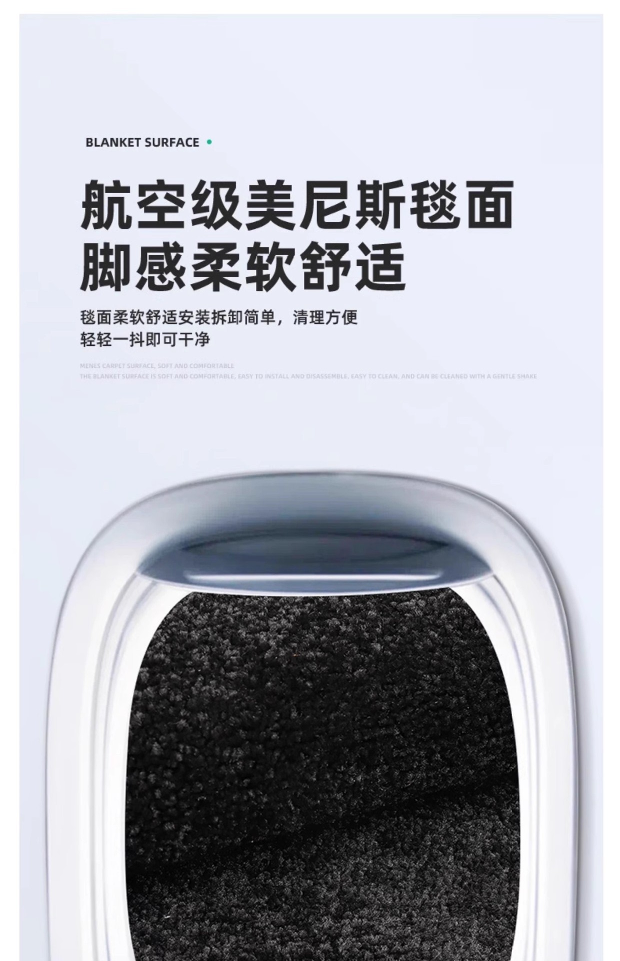 Suitable for Tesla Model Y3 New Version Trunk Mat Tpe Front and Rear Trunk Mat Foot Mat Modification Accessories