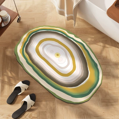 Doorway Absorbent Floor Mat Toilet Avtomobil döşəmə paspasları - reappeared-yesterday-6-4060cm-non-slip