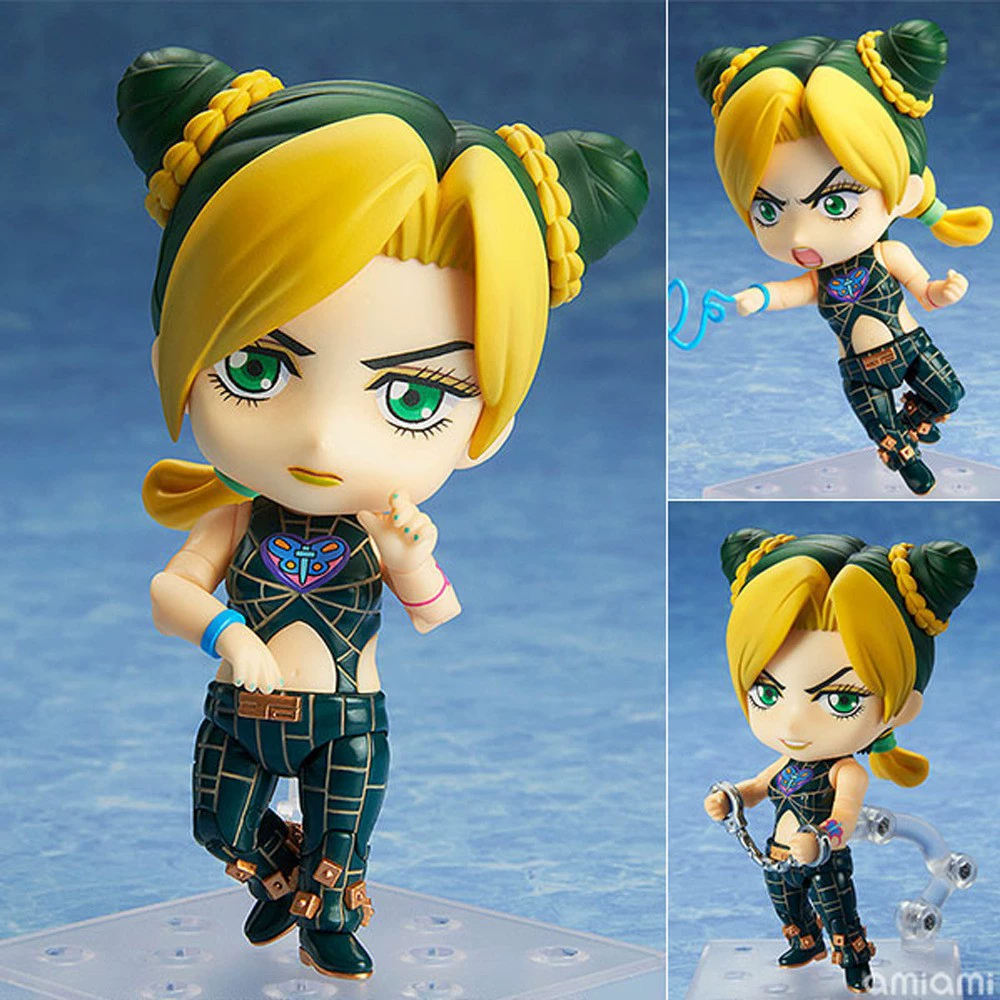 Фигурка в стиле JoJo (Chibi) — ~10 см коллекционная, цветная коробка, дисплей