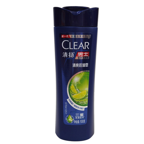 Qingyang Men's Anti-Dandruff Shampoo Refreshing Oil Control Mint Travel Portable Small Bottle Sample Women 100g