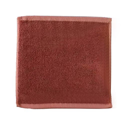 Pure cotton small square towel 30*30 coffee yellow blue towel hotel catering hand towel gift advertising cotton small towel