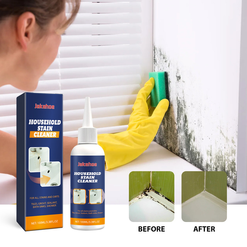 Jakehoe Mold Stain Cleaning Gel Household Door, Window, Wall, Tile Gap Mold Removal and Stain Cleaning Agent Jakehoe Mold Stain Cleaning Gel Household Door, Window, Wall, Tile Gap Mold Removal and Stain Cleaning Agent