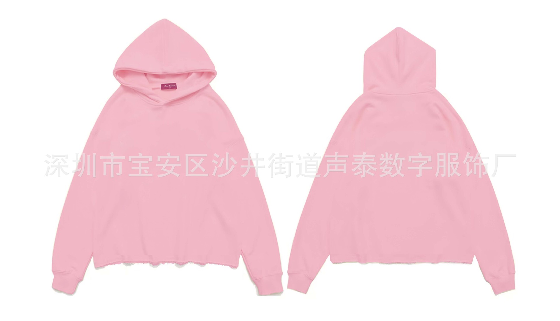 Sudadera con capucha para hombre de algodón puro de alta densidad, diseño personalizado con tu propia imagen, sudadera casual estilo BF de marca europea y americana sin dobladillo.