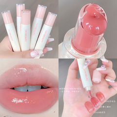 TB lip jelly essence water gloss lipstick lip gloss lip glaze mirror lipstick lip balm spring and summer tender pink student makeup