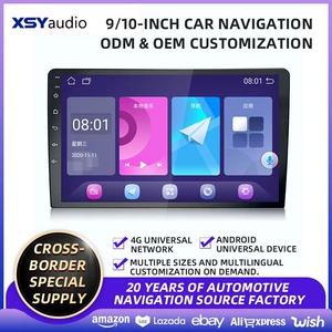 9/10 düym avtomobil naviqasiya GPS Bluetooth ağıllı çoxfunksiyalı avtomobil pleyeri
