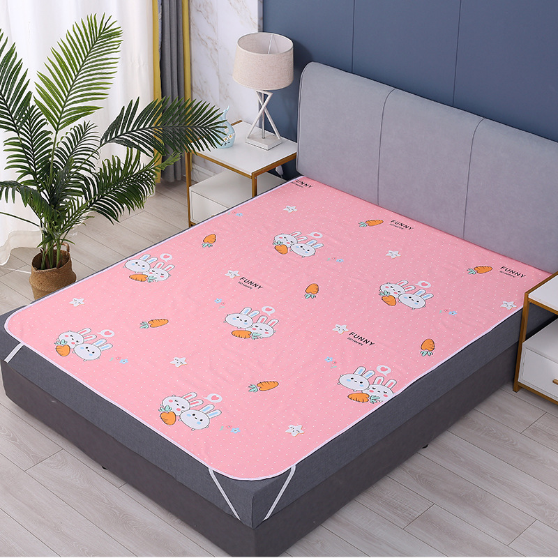 Cojín menstrual impermeable lavable Tía grande estera para estudiantes a prueba de fugas período menstrual pequeño colchón