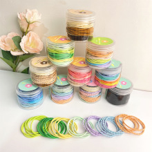 糖果色头绳儿童扎头发皮筋女不伤发弹性好发圈发绳宝宝橡皮筋发饰