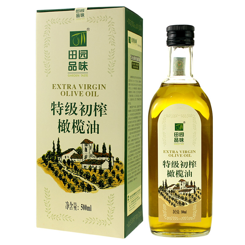 陇南特产特级初榨橄榄油500ml/瓶田园品味包邮|ms
