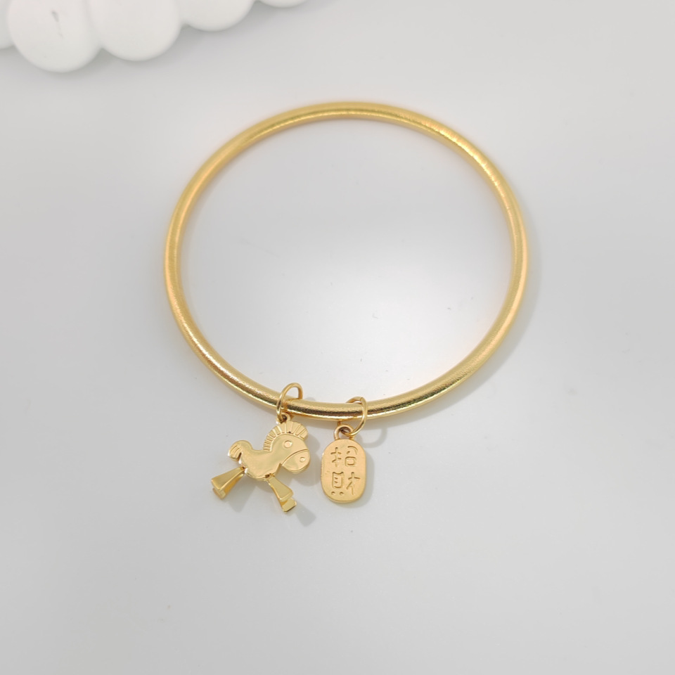 Xuping Europa y los Estados Unidos comercio exterior transfronterizo temperamento de moda personalidad simple pulsera de aleación de cobre elegante joyería de lujo ligera al por mayor mujeres