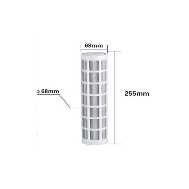 Pre-filtro del purificador del agua del filtro de pantalla del acero inoxidable 10-inch 40um