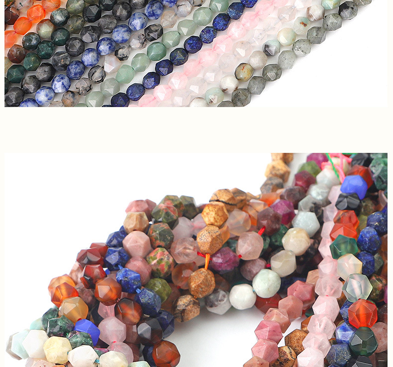 Beads Jewelry Making Type 1 Strand Diameter 10mm Diameter 6 Mm Diameter 8mm Natural Stone Agate Tiger Eye Geometric Jewelry Accessories Beads